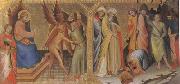 Lorenzo Monaco The Meeting between st James Major and Hermogenes (mk05) oil